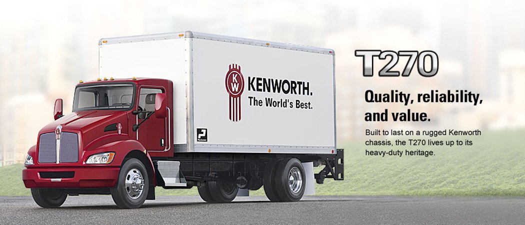 Kenworth T270 Red