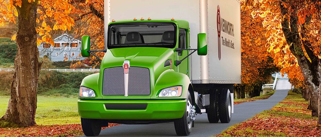 Kenworth T270 Green