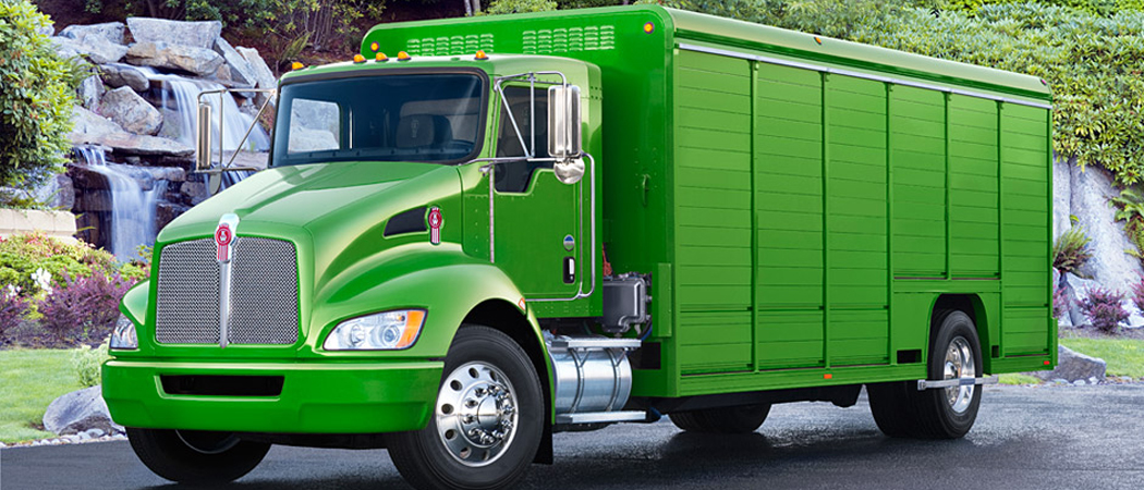 Kenworth T370 Green