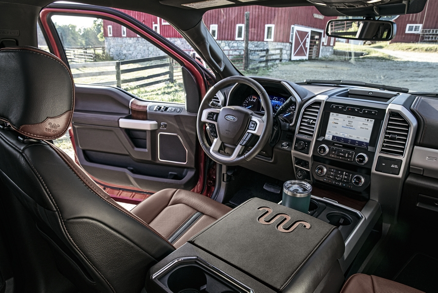 Ford F450 King Ranch Unique Interior